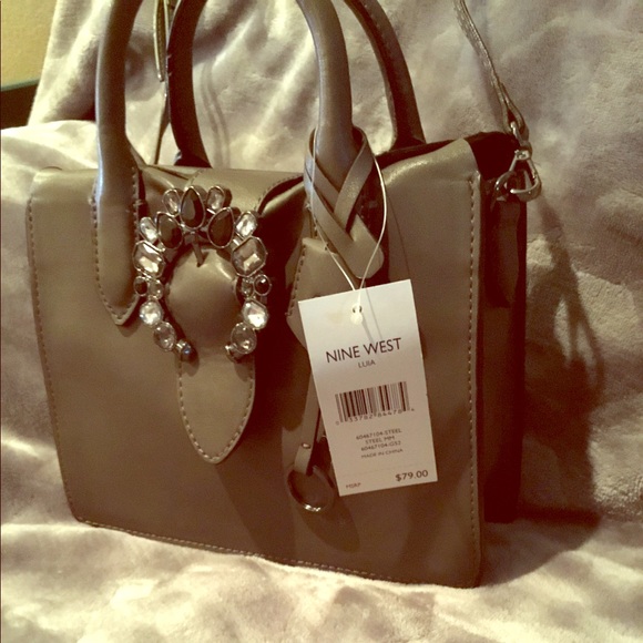 Nine West Handbags - New gray crossbody handbag 💕 FINAL MARKDOWN